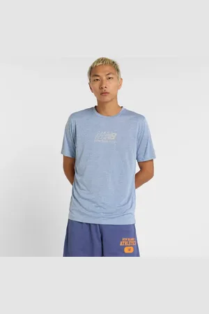 New Balance Hombre Athletics Reflective Graphic T-Shirt en , Poly Knit, Talla L
