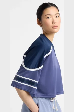 New Balance Mujer Jersey Mesh T-Shirt en , Algodón, Talla L