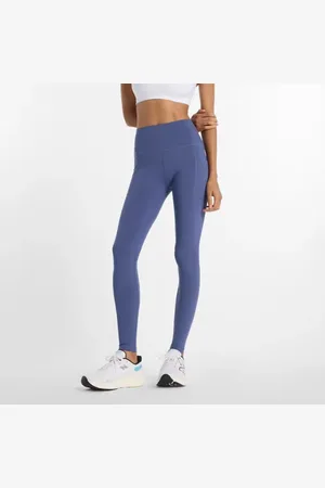 New Balance Mujer NB Sleek Pocket High Rise Legging 27" en , Poly Knit, Talla L