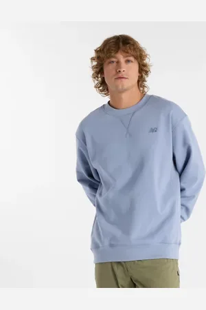 New Balance Hombre Athletics French Terry Crew en , Algodón, Talla 2XL