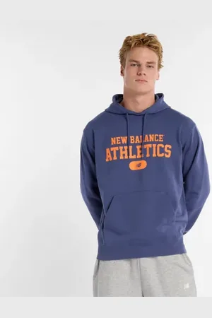 New Balance Hombre Heritage French Terry Graphic Hoodie en , Algodón, Talla 2XL