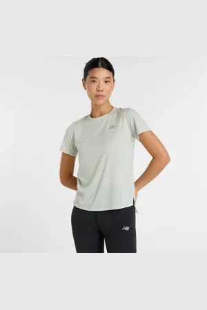 New Balance Mujer Athletics T-Shirt, Poly Knit, Talla L