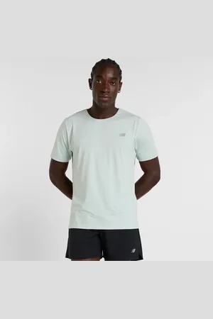 New Balance Hombre Race Day T-Shirt, Poly Knit, Talla L