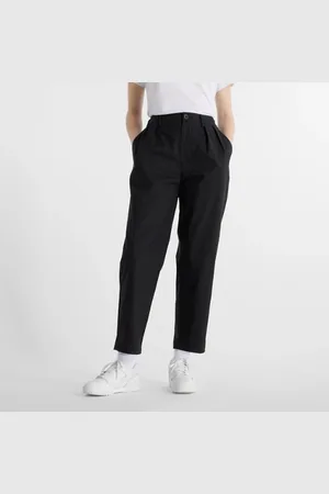 New Balance Mujer Boylston Twill Tapered Pant en , Sarga de algodón, Talla L