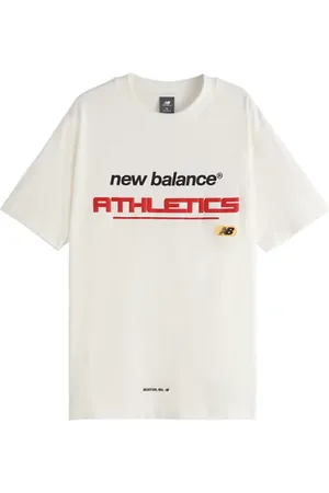 New Balance Hombre Street Classics Athletics T-Shirt en , Jersey de algodón, Talla 2XL