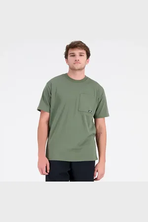 New Balance Hombre Camiseta Essentials Reimagined Cotton Jersey Short Sleeve T-shirt, Algodón, Talla S