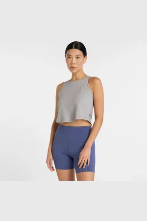 New Balance Mujer Novelty Rib Tank en , Poly Knit, Talla L
