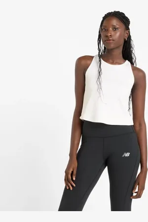 New Balance Mujer Novelty Rib Tank en , Poly Knit, Talla 2XL