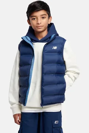 New Balance Chico Bond Quilted Vest en , Nylon, Talla 12-13Y