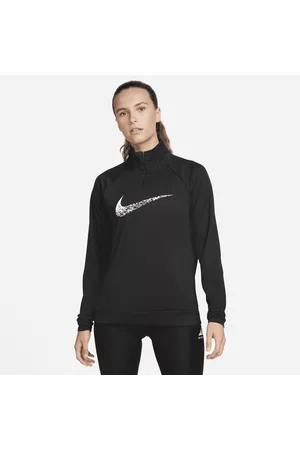 Nike Mujer Ponchos y capas - Dri-FIT Swoosh Run Capa intermedia de running - Mujer