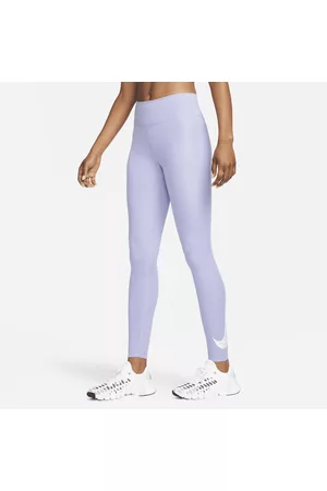 Nike Mujer Leggings - Swoosh Run Leggings de running de 7/8 de talle medio - Mujer