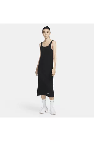 Nike Mujer De punto - Sportswear Vestido midi camisola de punto - Mujer