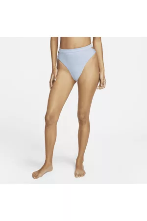 Nike Mujer Talle alto - Swim Parte de abajo de bikini de talle alto con aberturas - Mujer