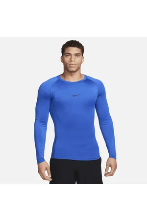 Nike Pro Camiseta de fitness de manga larga y cuello alto - Hombre