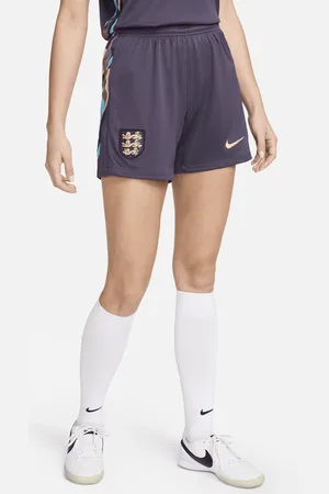 Nike Segunda equipación Stadium Inglaterra 2024 Pantalón corto de fútbol tipo réplica Dri-FIT - Mujer