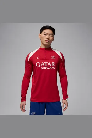 Jordan Cuarta equipación París Saint-Germain Strike Camiseta de fútbol de entrenamiento de tejido Knit Dri-FIT - Hombre