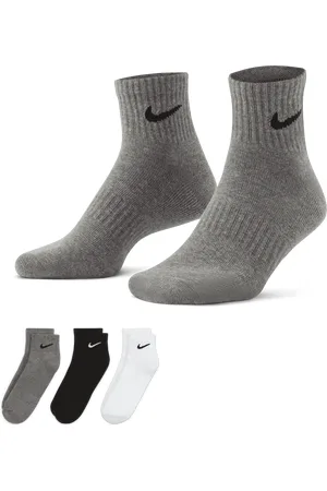 Nike Everyday Cushioned Calcetines de entrenamiento hasta el tobillo (3 pares)