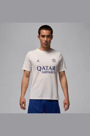 Jordan Cuarta equipación Academy Pro París Saint-Germain Parte de arriba de fútbol de manga corta para antes del partido Dri-FIT - Hombre