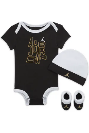 Jordan Holiday Shine 3-Piece Boxed Set Conjunto de body de tres piezas - Bebé