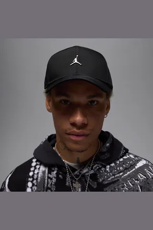 Jordan Rise Gorra con logotipo Jumpman metalizado y estructura