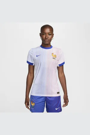 Nike Segunda equipación Match FFF 2024/25 (Selección masculina) Camiseta de fútbol Authentic Dri-FIT ADV - Mujer