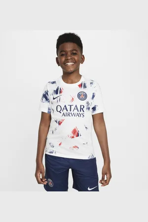 Nike Segunda equipación Academy París Saint-Germain Academy Pro Camiseta de fútbol de manga corta para antes del partido Dri-FIT - Niño/a