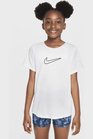 Nike One Fitted Camiseta de manga corta Dri-FIT - Niña