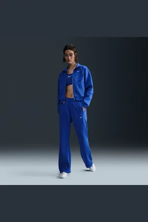 Nike Sportswear Windrunner Pantalón entallado de tejido Knit y talle medio - Mujer