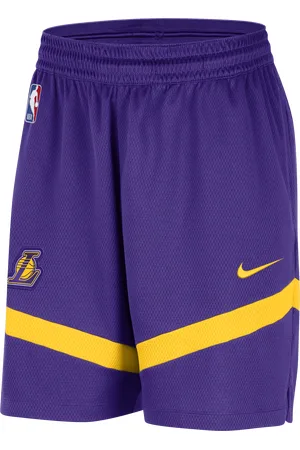 Nike Los Angeles Lakers Icon Practice Pantalón corto Dri-FIT de la NBA de 20 cm - Hombre