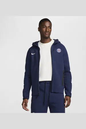 Nike París Saint-Germain Tech Fleece Windrunner Sudadera con capucha y cremallera completa Football - Hombre