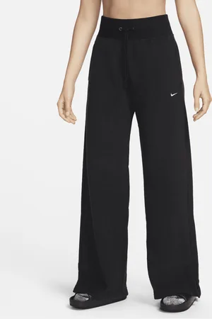 Nike Sportswear Phoenix Plush Pantalón de talle alto y tejido Fleece cálido con pierna ancha - Mujer