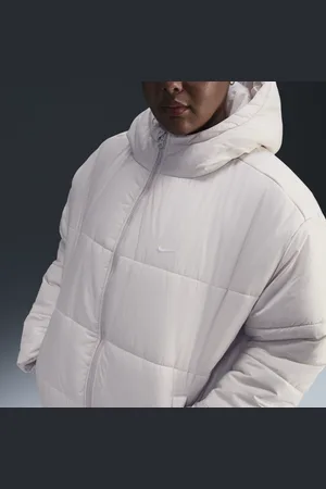Nike Sportswear Classic Puffer Chaqueta con capucha de ajuste holgado Therma-FIT - Mujer