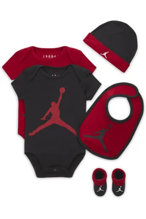 Jordan 5-Piece Core Gift Set Conjunto de bodies de cinco piezas - Bebé