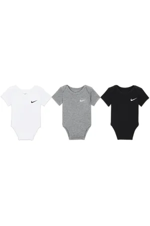Nike Bodies Swoosh (3 unidades) - Bebé (0-9 M)