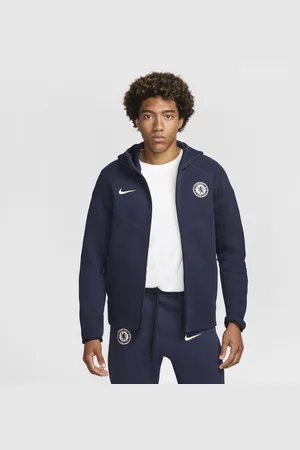 Nike Chelsea FC Tech Fleece Windrunner Sudadera con capucha y cremallera completa de fútbol - Hombre