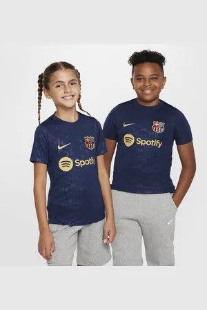 Nike Primera equipación Academy Pro FC Barcelona Camiseta de fútbol de manga corta para antes del partido Dri-FIT - Niño/a