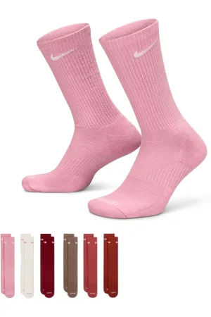 Nike Everyday Plus Cushioned Calcetines largos de entrenamiento (6 pares)