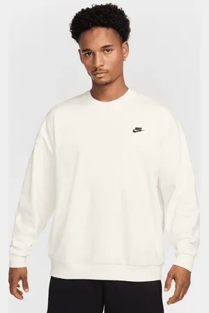 Nike Club Fleece Sudadera oversize de tejido French terry con cuello redondo - Hombre