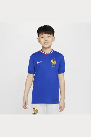 Nike Primera equipación Stadium FFF 2024/25 (Selección masculina) Camiseta de fútbol tipo réplica Dri-FIT - Niño/a