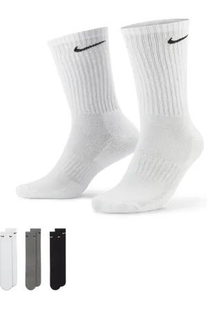 Nike Everyday Cushioned Calcetines largos de entrenamiento (3 pares)