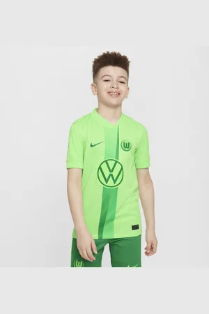 Nike Primera equipación Stadium VfL Wolfsburgo 2024/25 Camiseta de fútbol de réplica Dri-FIT - Niño/a