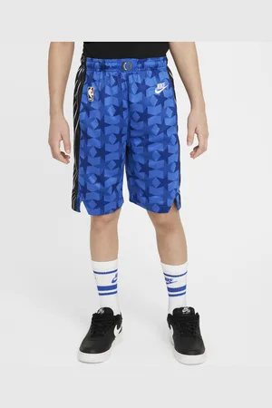 Nike Orlando Magic 2023/24 Hardwood Classics Pantalón corto Swingman Dri-FIT de la NBA - Niño