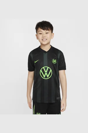 Nike Segunda equipación Stadium VfL Wolfsburgo 2024/25 Camiseta de fútbol de réplica Dri-FIT - Niño/a