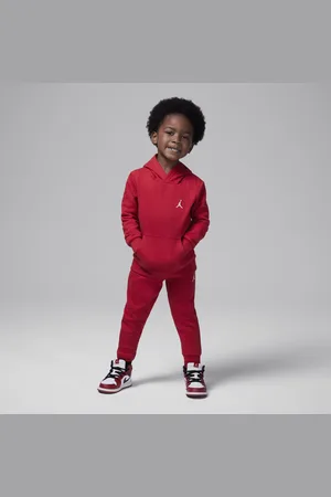 Jordan MJ Brooklyn Fleece Conjunto de dos piezas de sudadera con capucha - Infantil
