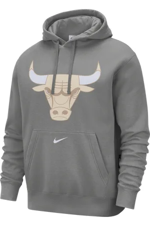 Nike Chicago Bulls Club City Edition Sudadera con capucha de tejido Fleece de la NBA - Hombre