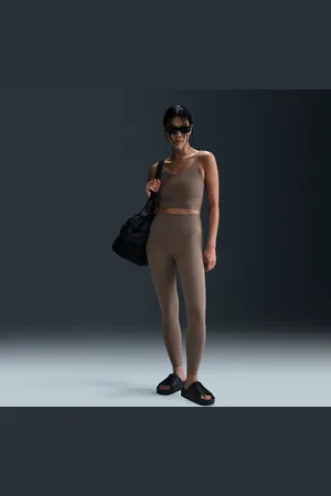 Nike Zenvy Leggings de 7/8 de talle alto y sujeción ligera - Mujer