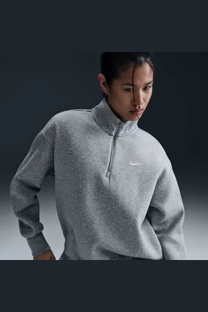 Nike Sportswear Phoenix Fleece Sudadera larga oversize con cremallera de 1/4 - Mujer