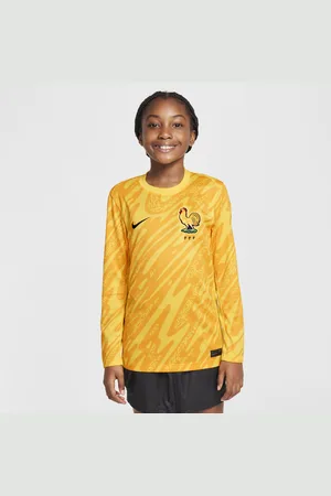 Nike Equipación de portero Stadium FFF 2024/25 (Selección masculina) Camiseta de fútbol tipo réplica Dri-FIT - Niño/a