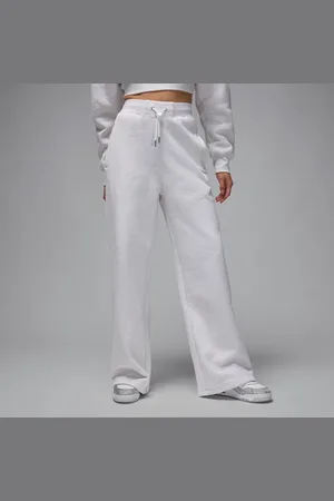 Jordan Flight Fleece Pantalón con dobladillo abierto - Mujer