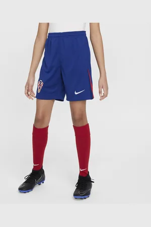 Nike Primera y segunda equipación Stadium Croacia 2024/25 Pantalón corto de fútbol de réplica Dri-FIT - Niño/a